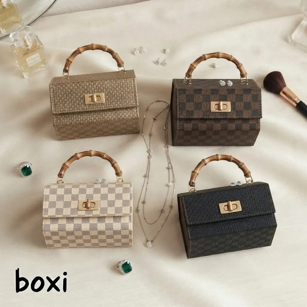 BOXI Aynalı Makyaj & Takı Kutusu