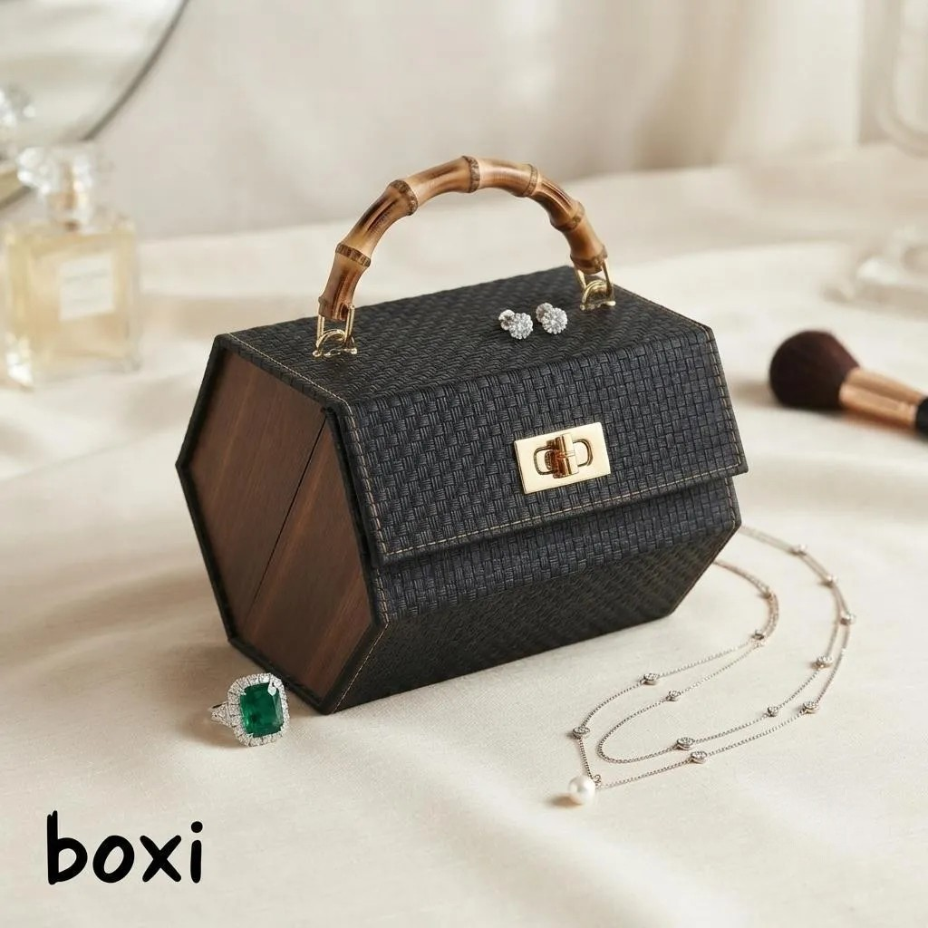 BOXI Aynalı Makyaj & Takı Kutusu